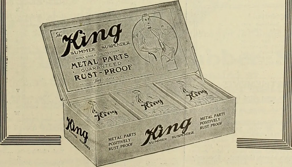 An illustration from Men's wear of Canada (January-December 1919), 1919, leaf 890
