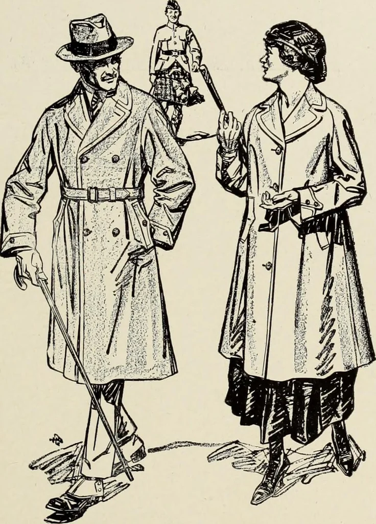 An illustration from Men's wear of Canada (January-December 1919), 1919, leaf 892