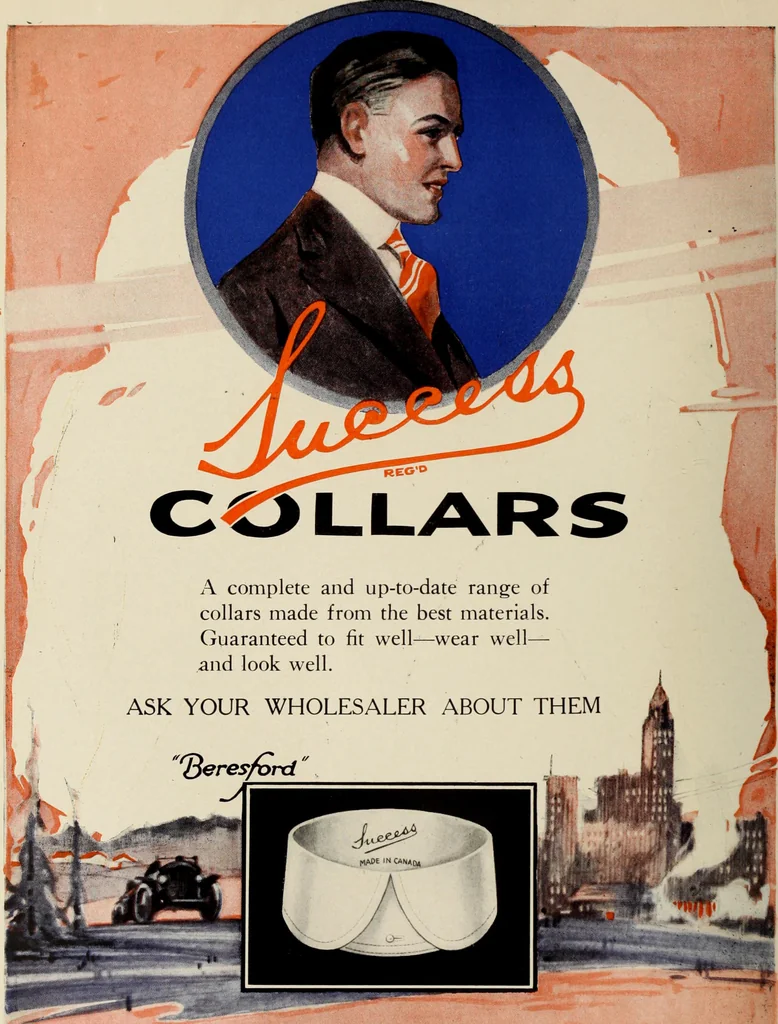 An illustration from Men's wear of Canada (January-December 1919), 1919, leaf 895
