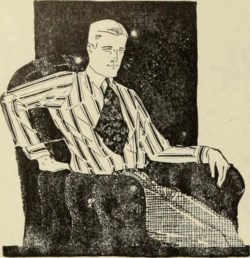 An illustration from Men's wear of Canada (January-December 1919), 1919, leaf 911