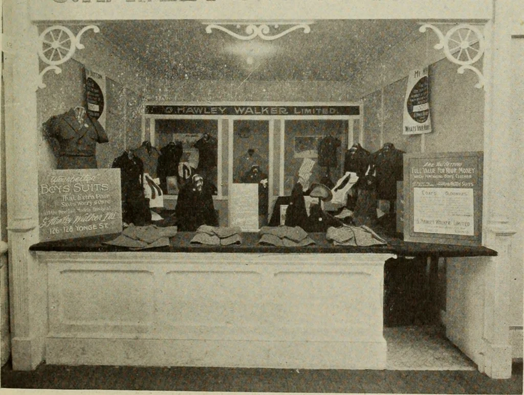 An illustration from Men's wear of Canada (January-December 1919), 1919, leaf 932