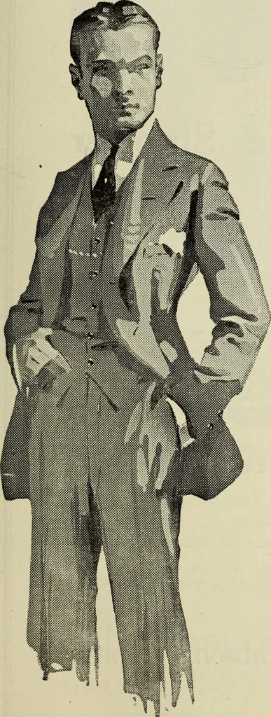 An illustration from Men's wear of Canada (January-December 1919), 1919, leaf 964