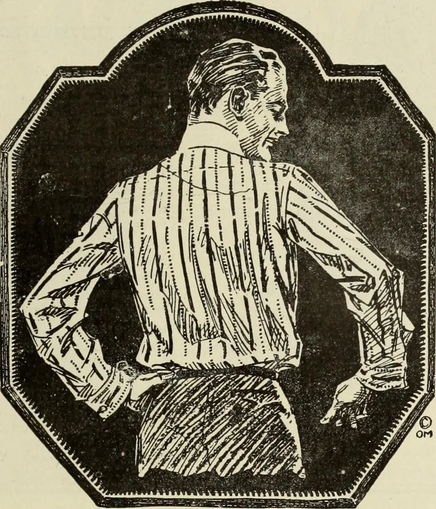 An illustration from Men's wear of Canada (January-December 1919), 1919, leaf 966