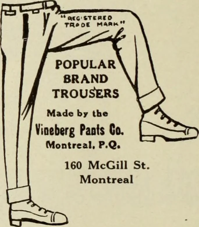 An illustration from Men's wear of Canada (January-December 1919), 1919, leaf 971