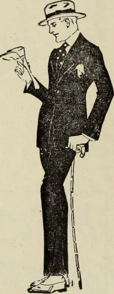 An illustration from Men's wear of Canada (January-December 1919), 1919, leaf 977