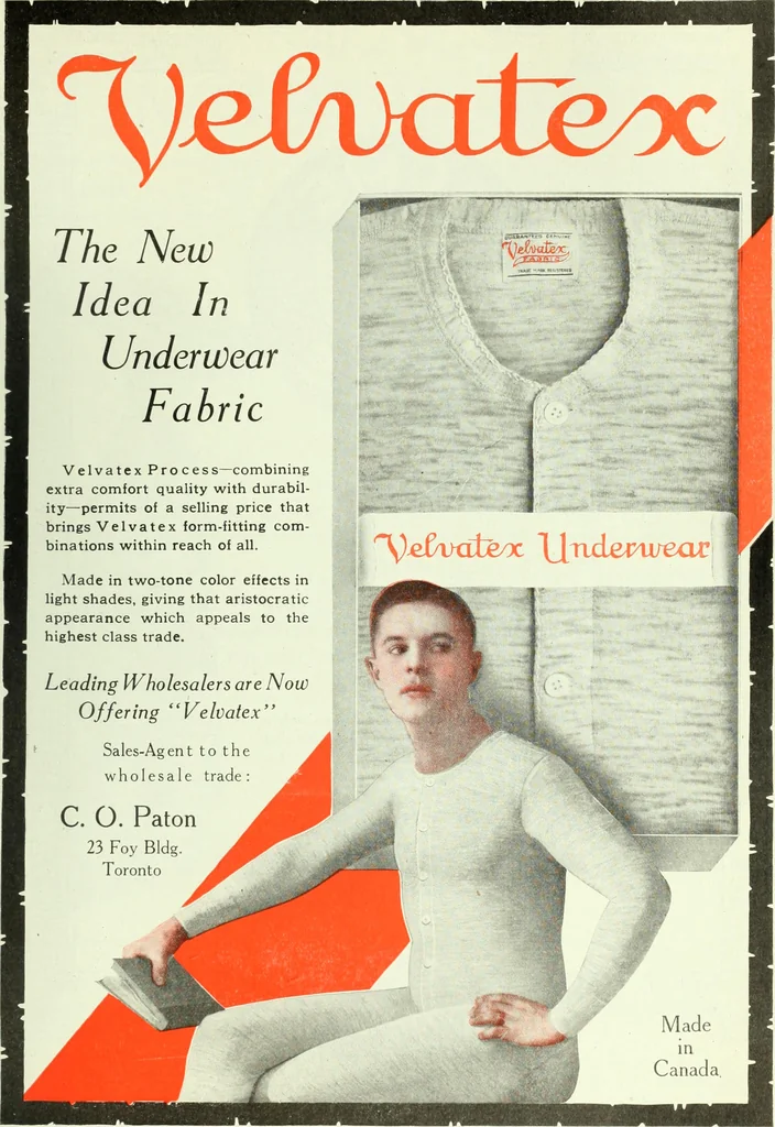 An illustration from Men's wear of Canada (January-December 1920), 1920, leaf 102