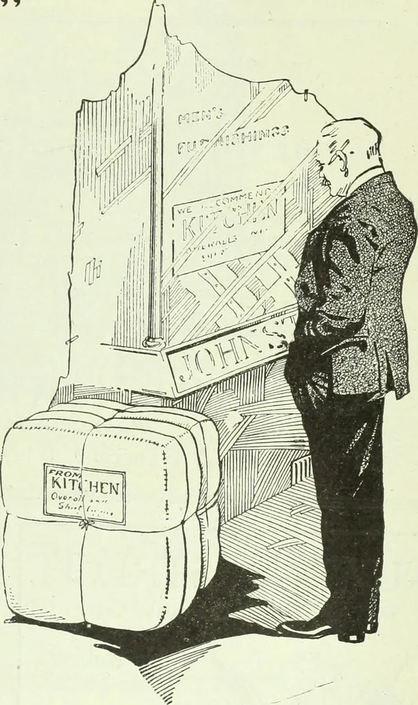 An illustration from Men's wear of Canada (January-December 1920), 1920, leaf 1028
