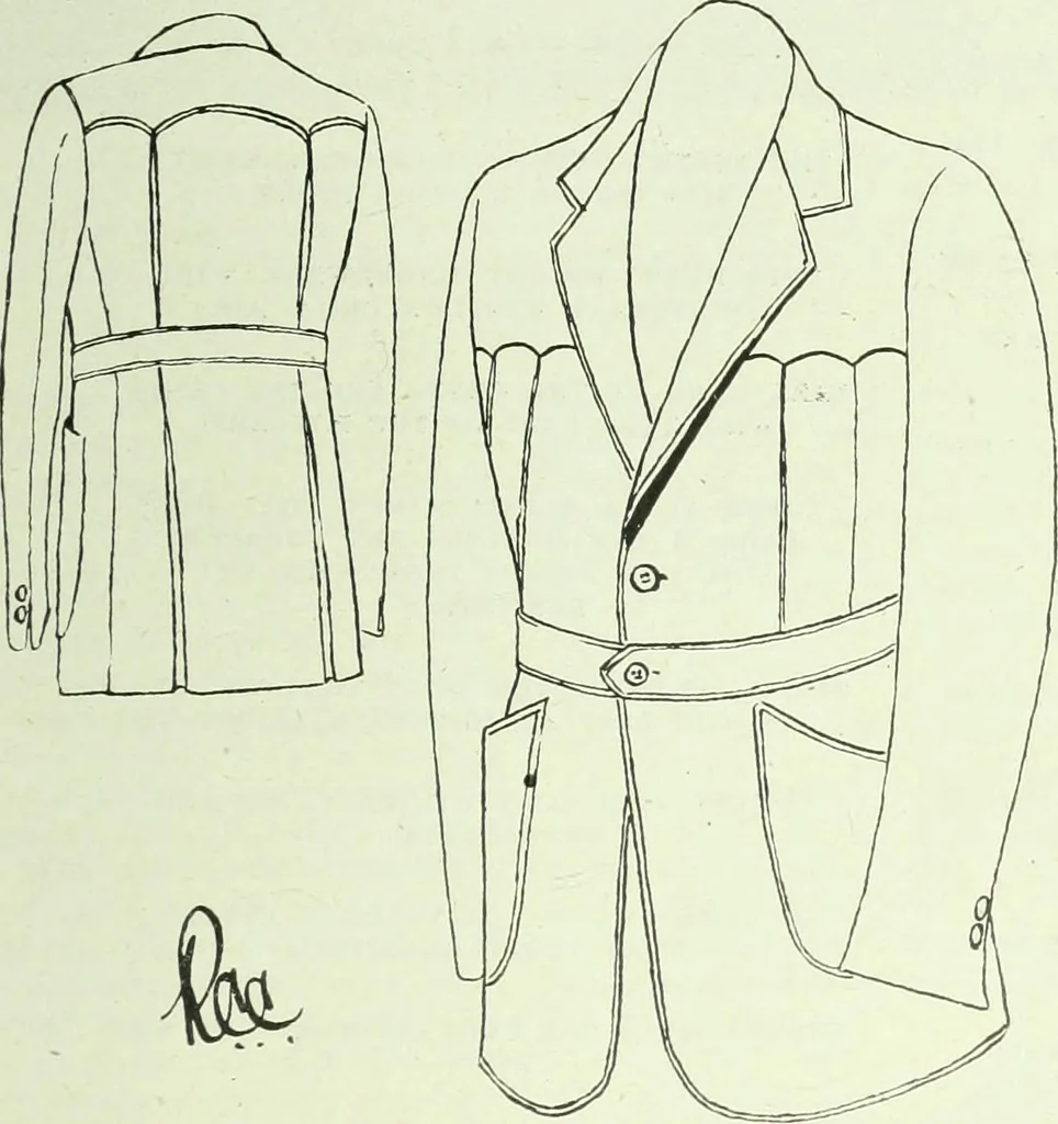 An illustration from Men's wear of Canada (January-December 1920), 1920, leaf 1058
