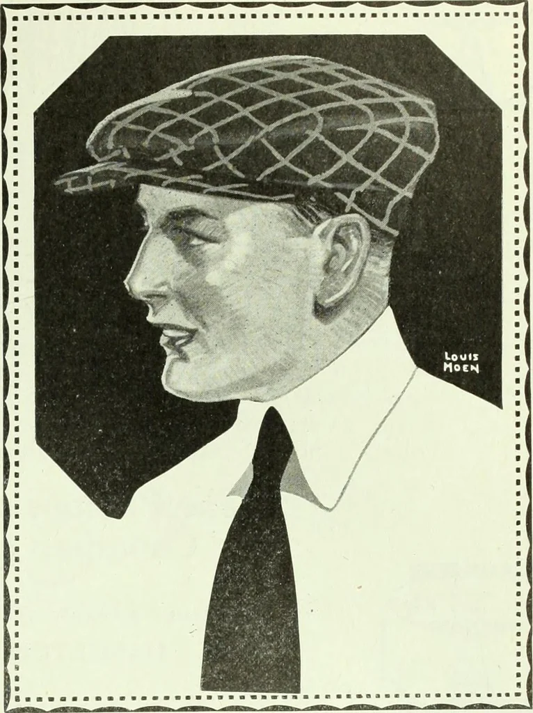 An illustration from Men's wear of Canada (January-December 1920), 1920, leaf 106
