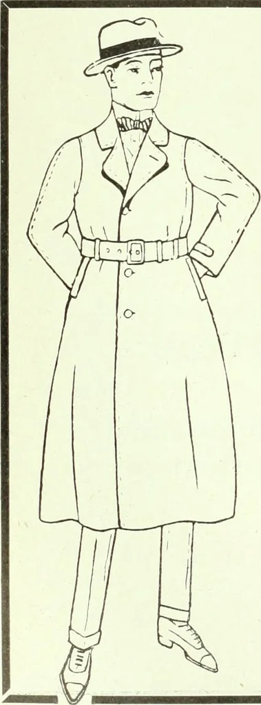 An illustration from Men's wear of Canada (January-December 1920), 1920, leaf 107