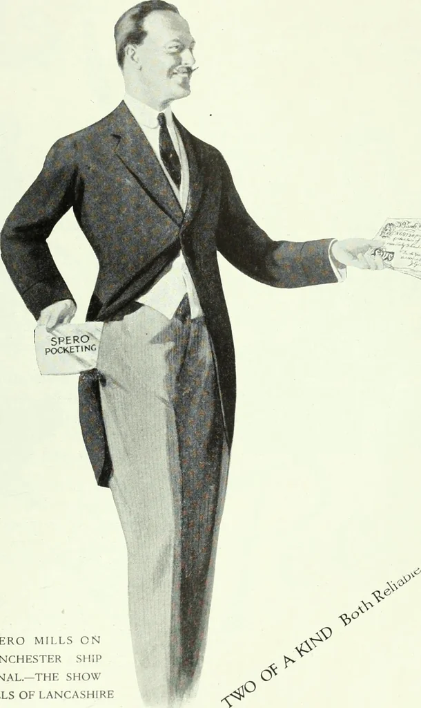 An illustration from Men's wear of Canada (January-December 1920), 1920, leaf 1078