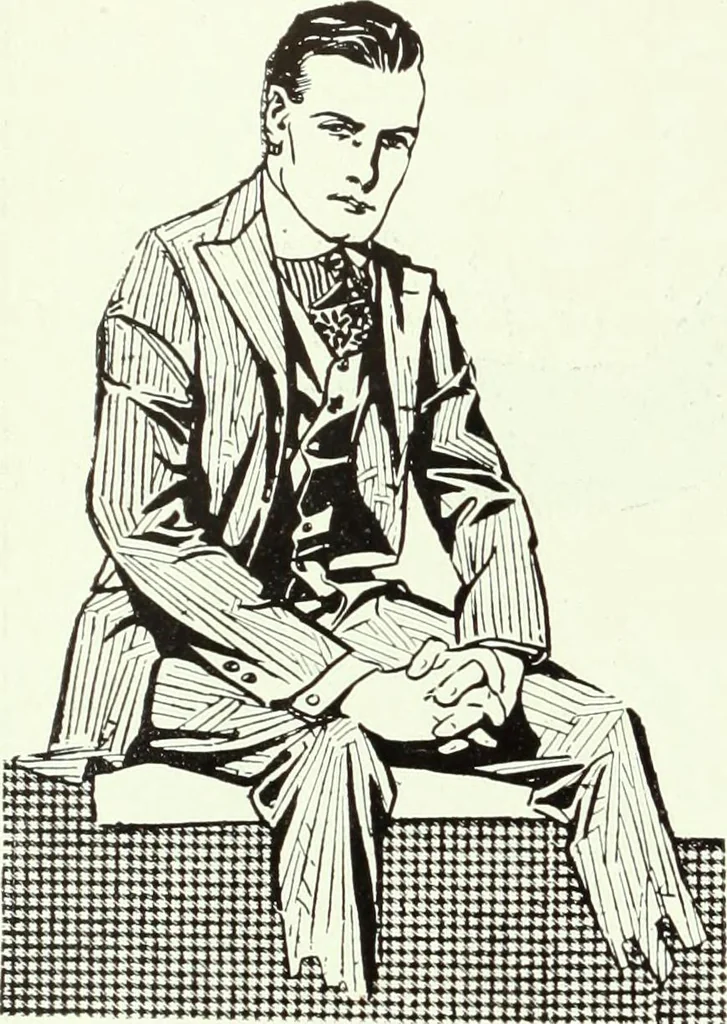 An illustration from Men's wear of Canada (January-December 1920), 1920, leaf 1079