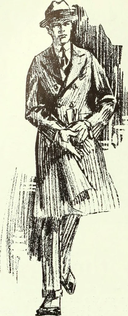 An illustration from Men's wear of Canada (January-December 1920), 1920, leaf 1091