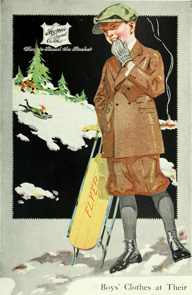 An illustration from Men's wear of Canada (January-December 1920), 1920, leaf 1098