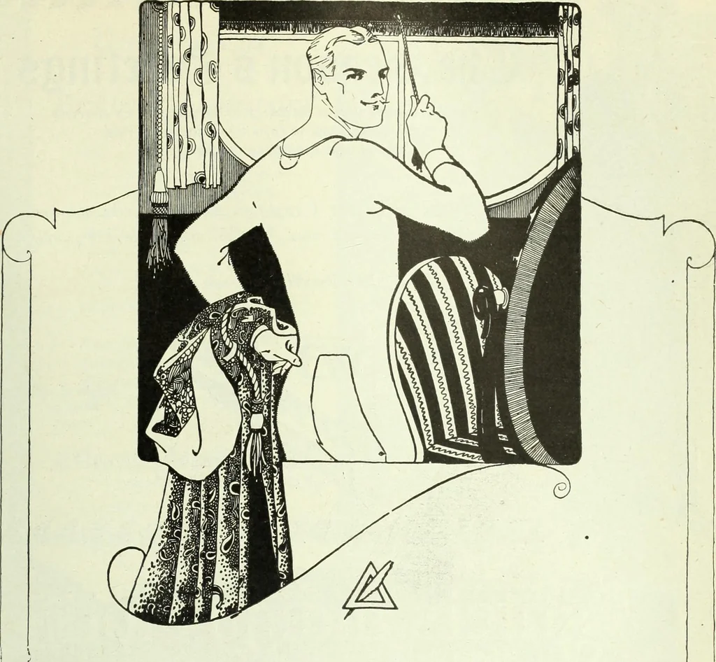 An illustration from Men's wear of Canada (January-December 1920), 1920, leaf 1118