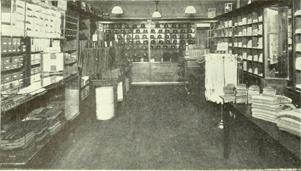 An illustration from Men's wear of Canada (January-December 1920), 1920, leaf 1157