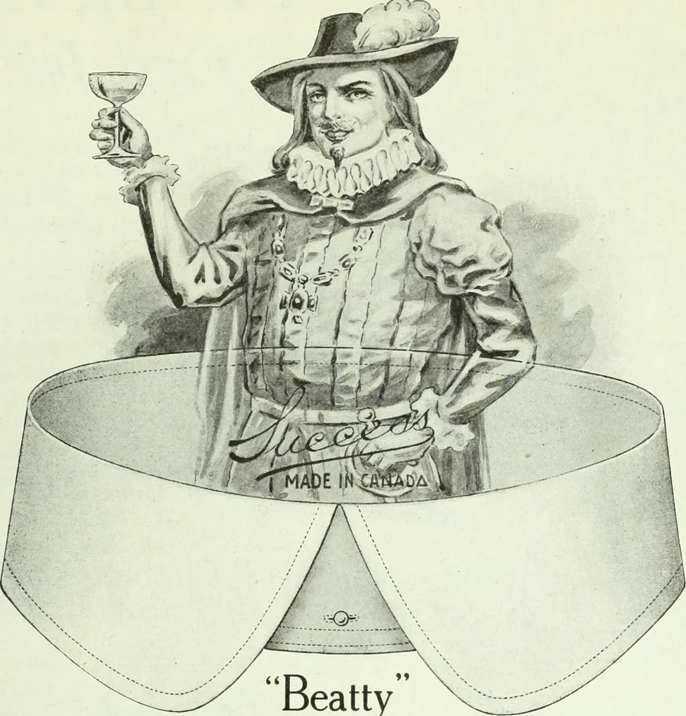 An illustration from Men's wear of Canada (January-December 1920), 1920, leaf 116
