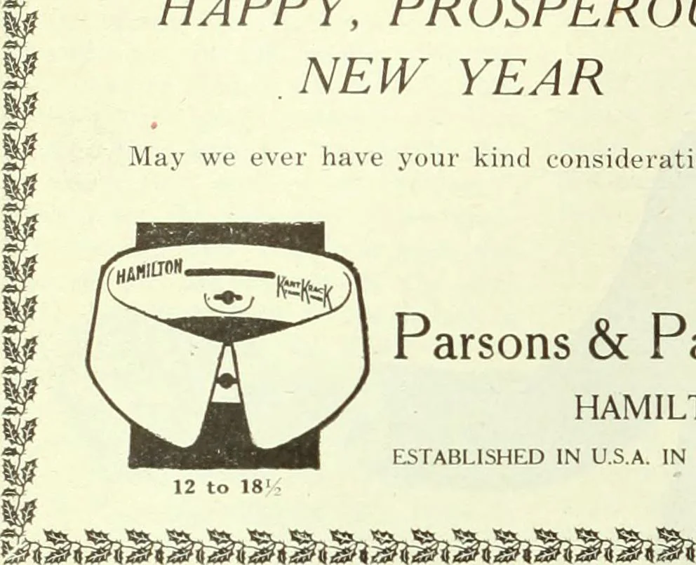 An illustration from Men's wear of Canada (January-December 1920), 1920, leaf 1165