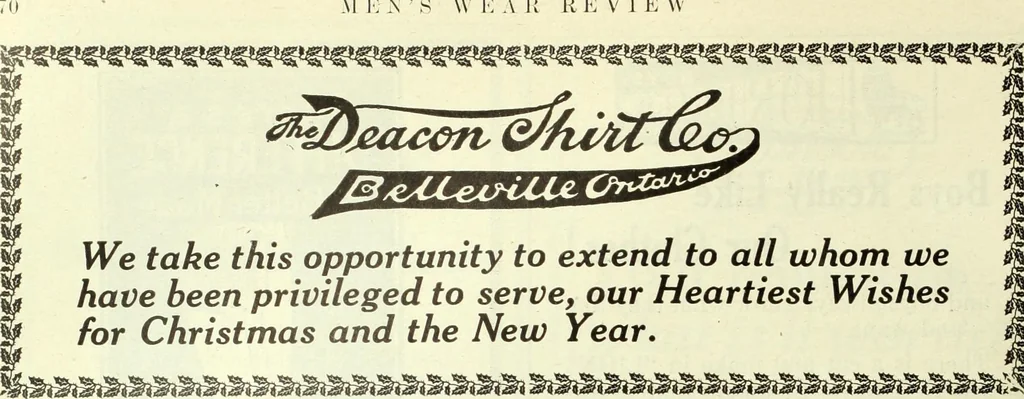 An illustration from Men's wear of Canada (January-December 1920), 1920, leaf 1169