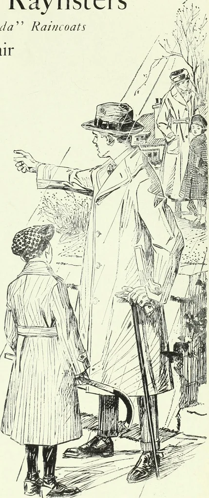 An illustration from Men's wear of Canada (January-December 1920), 1920, leaf 1172