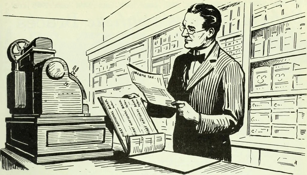 An illustration from Men's wear of Canada (January-December 1920), 1920, leaf 118