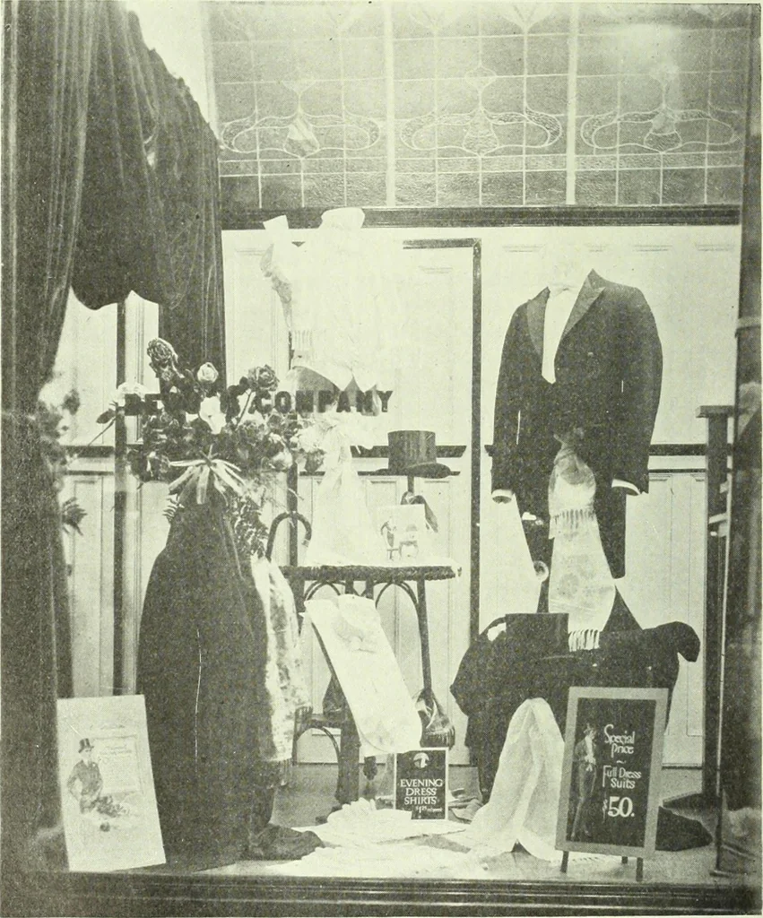 An illustration from Men's wear of Canada (January-December 1920), 1920, leaf 129