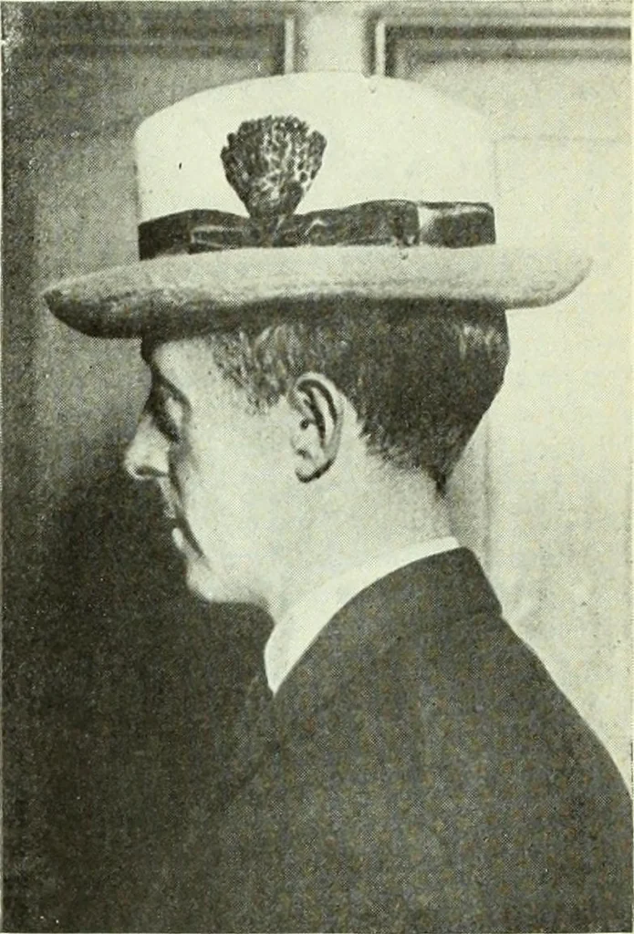 An illustration from Men's wear of Canada (January-December 1920), 1920, leaf 136