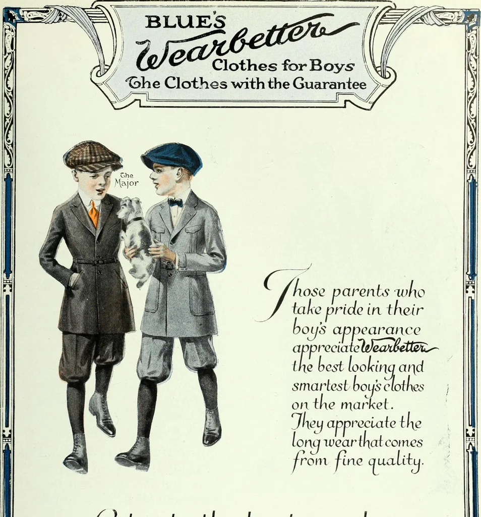An illustration from Men's wear of Canada (January-December 1920), 1920, leaf 200
