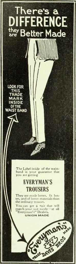 An illustration from Men's wear of Canada (January-December 1920), 1920, leaf 209