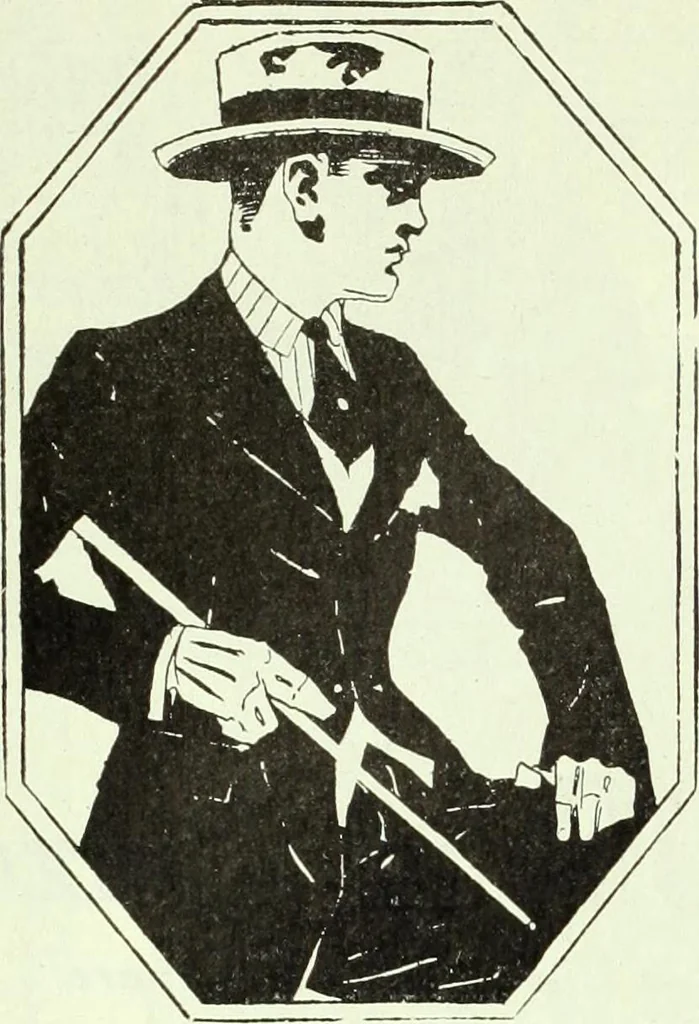 An illustration from Men's wear of Canada (January-December 1920), 1920, leaf 215