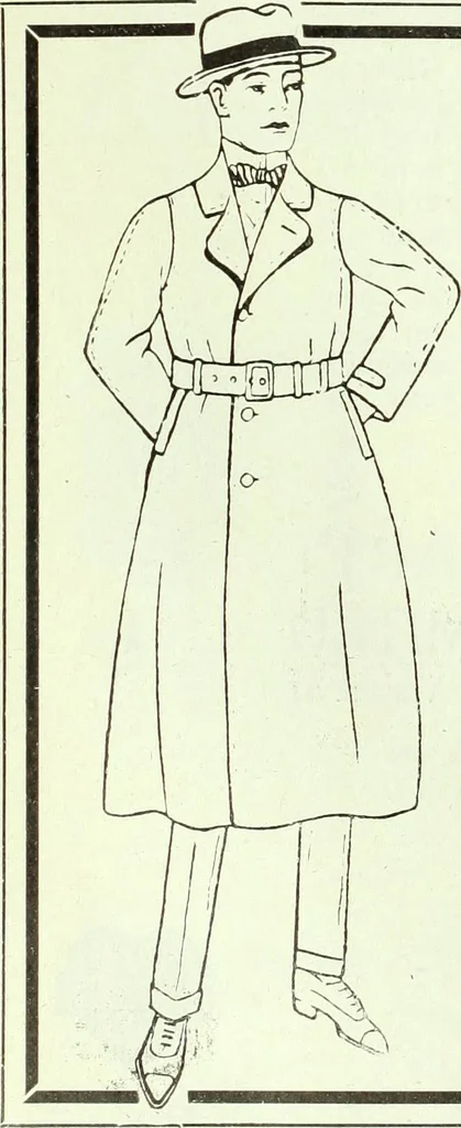 An illustration from Men's wear of Canada (January-December 1920), 1920, leaf 219