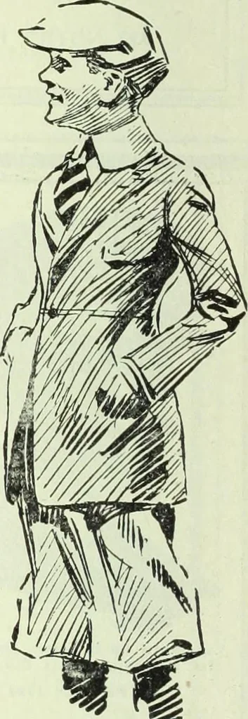 An illustration from Men's wear of Canada (January-December 1920), 1920, leaf 221
