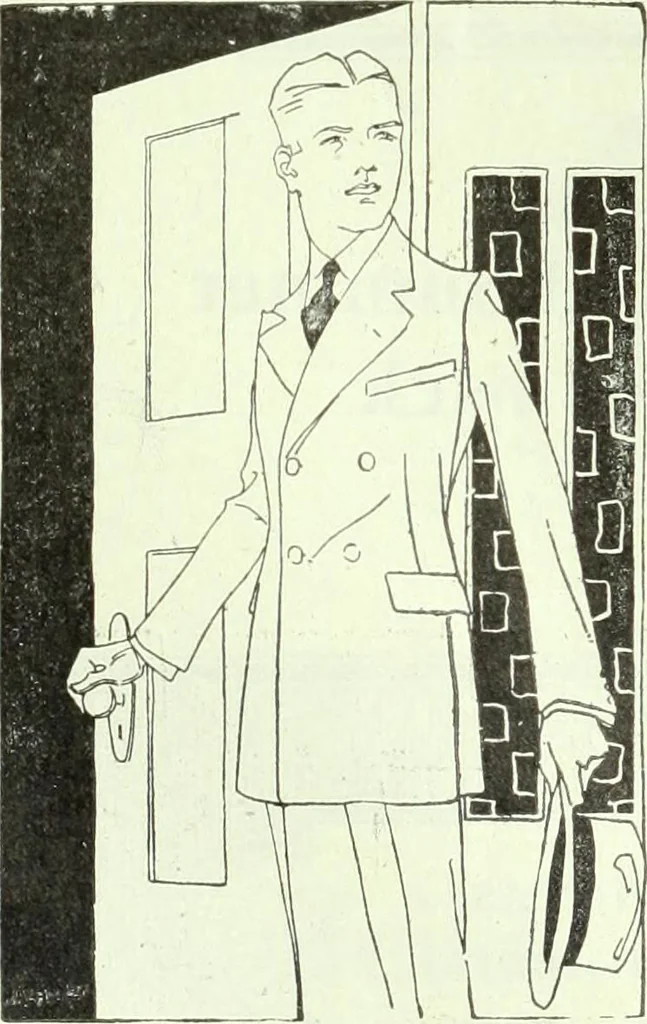 An illustration from Men's wear of Canada (January-December 1920), 1920, leaf 225