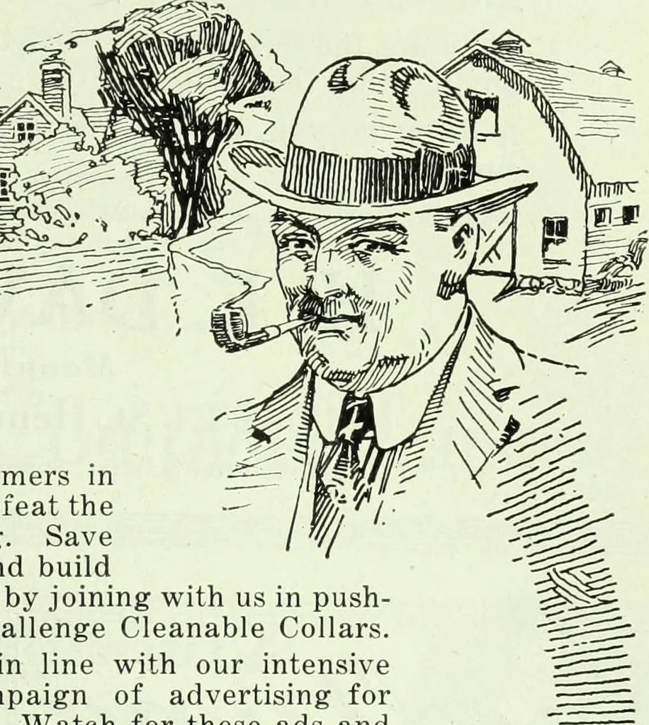 An illustration from Men's wear of Canada (January-December 1920), 1920, leaf 230
