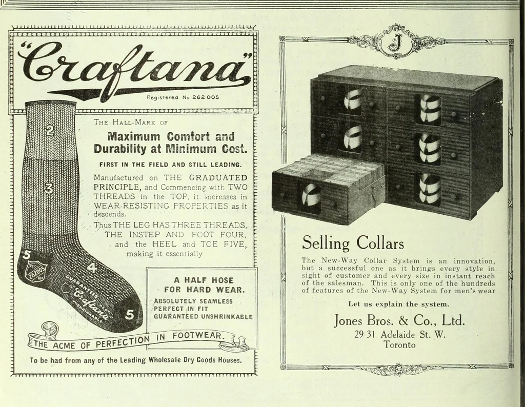 An illustration from Men's wear of Canada (January-December 1920), 1920, leaf 231