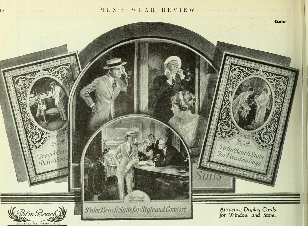 An illustration from Men's wear of Canada (January-December 1920), 1920, leaf 235