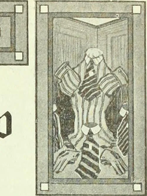 An illustration from Men's wear of Canada (January-December 1920), 1920, leaf 240
