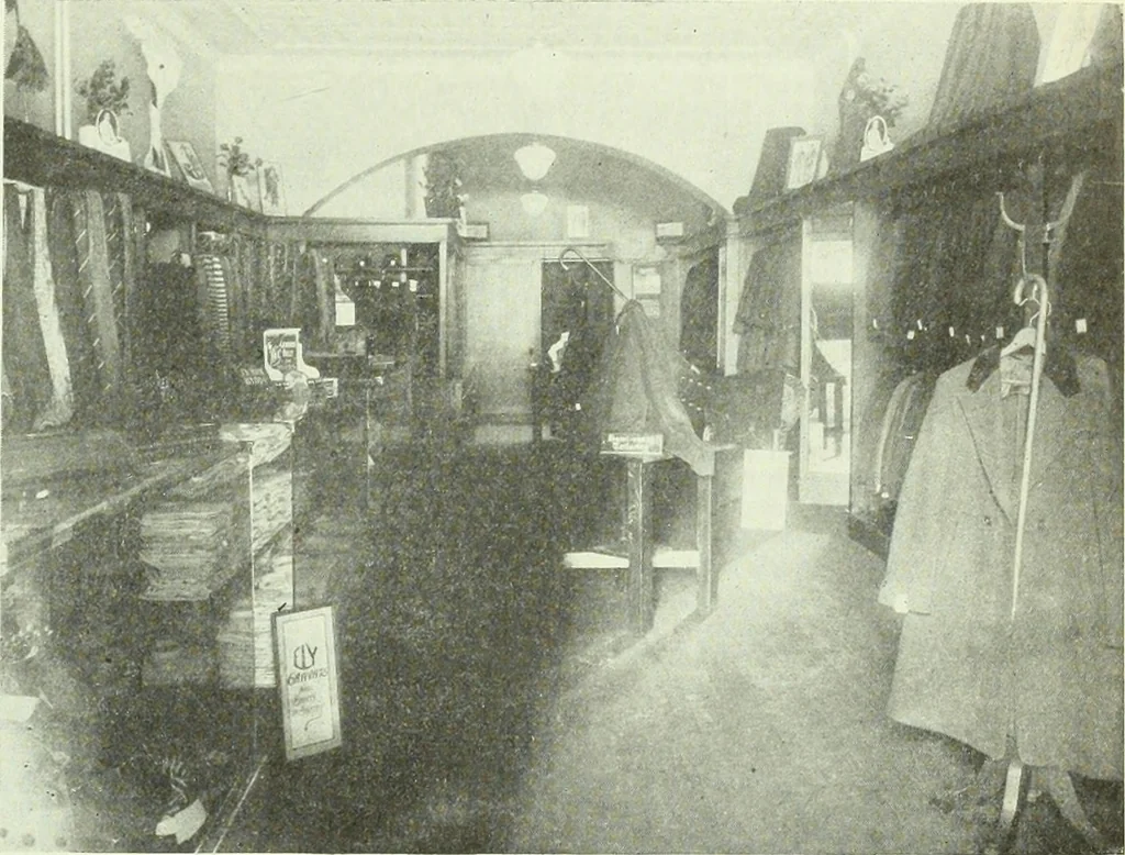 An illustration from Men's wear of Canada (January-December 1920), 1920, leaf 242