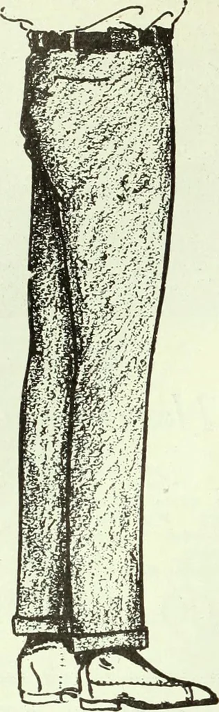 An illustration from Men's wear of Canada (January-December 1920), 1920, leaf 25