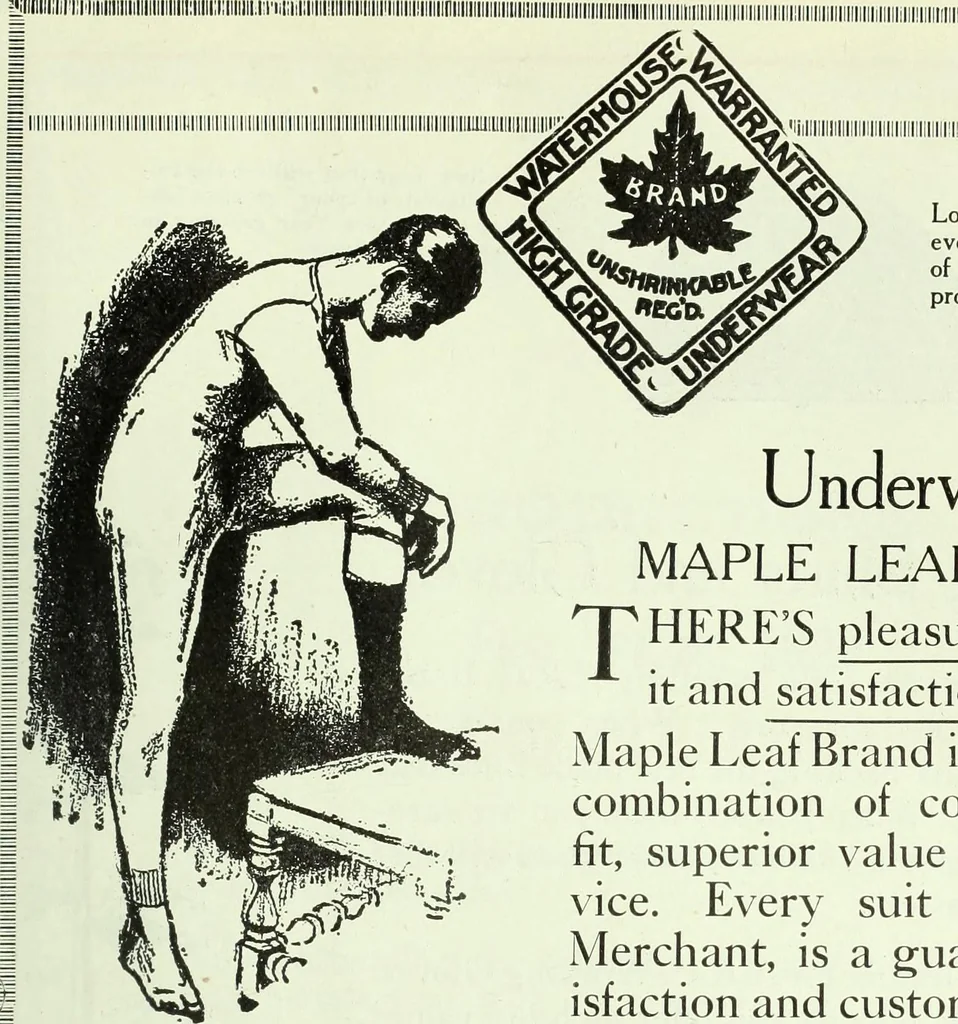 An illustration from Men's wear of Canada (January-December 1920), 1920, leaf 26