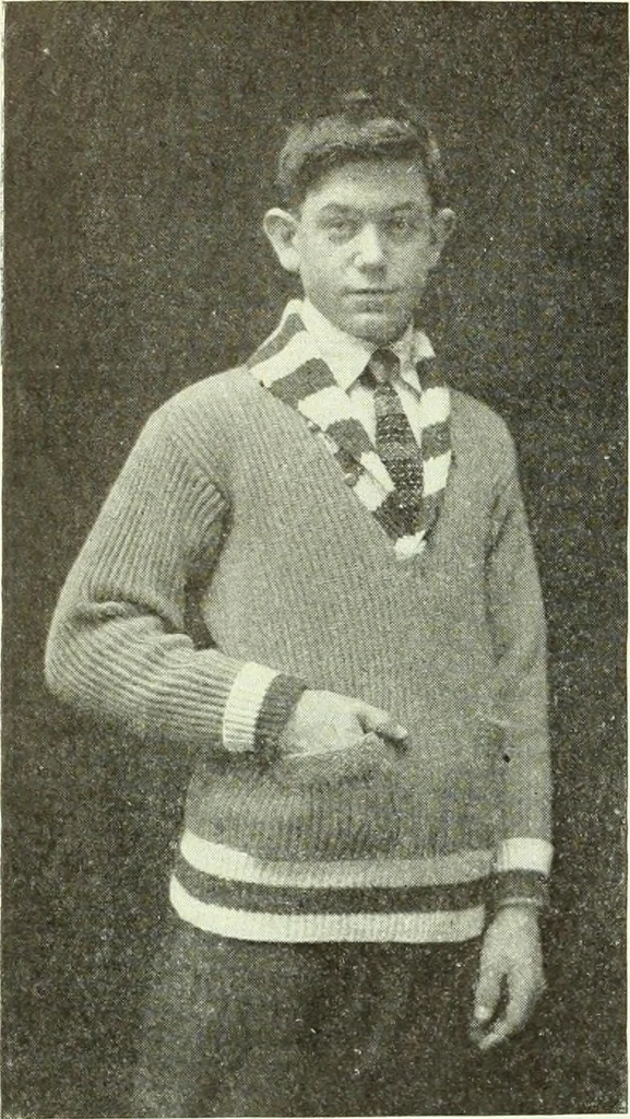 An illustration from Men's wear of Canada (January-December 1920), 1920, leaf 261