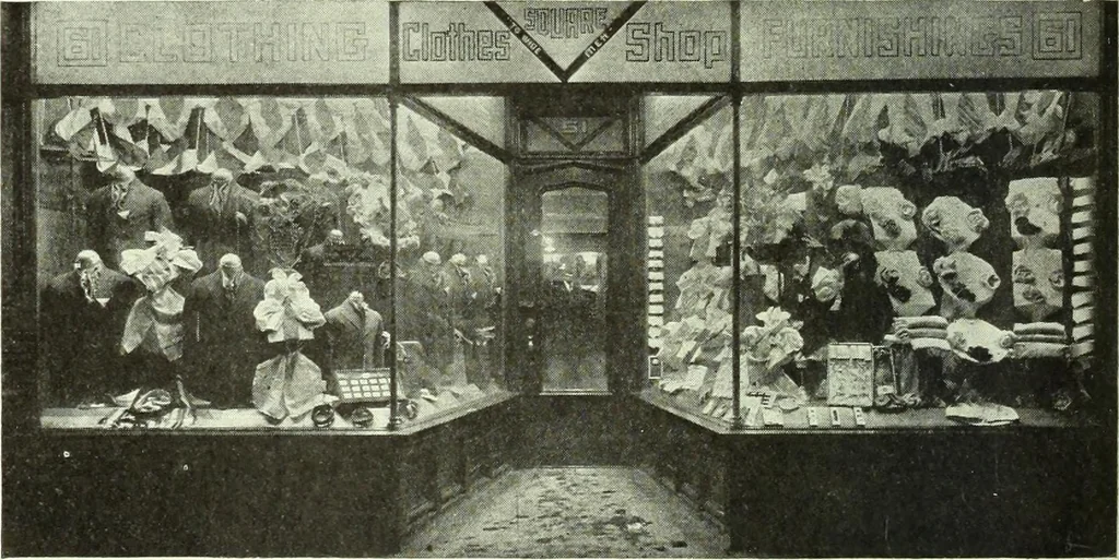 An illustration from Men's wear of Canada (January-December 1920), 1920, leaf 261