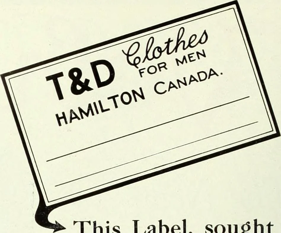 An illustration from Men's wear of Canada (January-December 1920), 1920, leaf 289