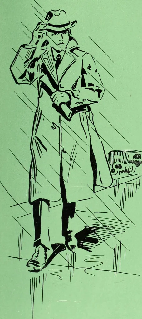 An illustration from Men's wear of Canada (January-December 1920), 1920, leaf 302