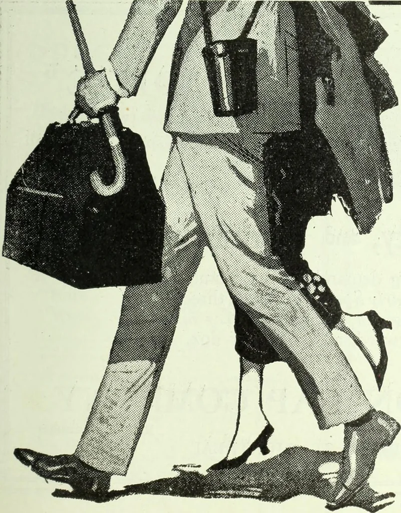 An illustration from Men's wear of Canada (January-December 1920), 1920, leaf 304