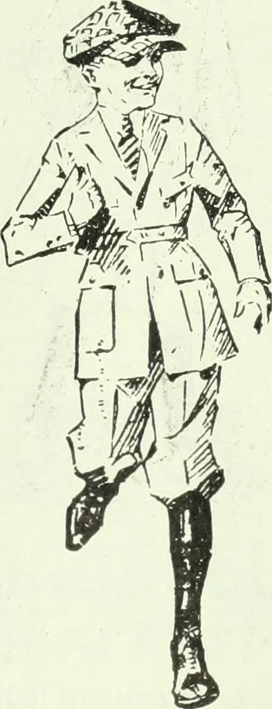 An illustration from Men's wear of Canada (January-December 1920), 1920, leaf 308