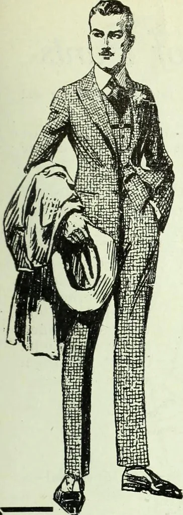 An illustration from Men's wear of Canada (January-December 1920), 1920, leaf 310