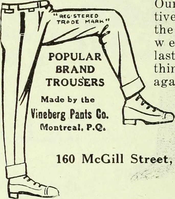 An illustration from Men's wear of Canada (January-December 1920), 1920, leaf 311