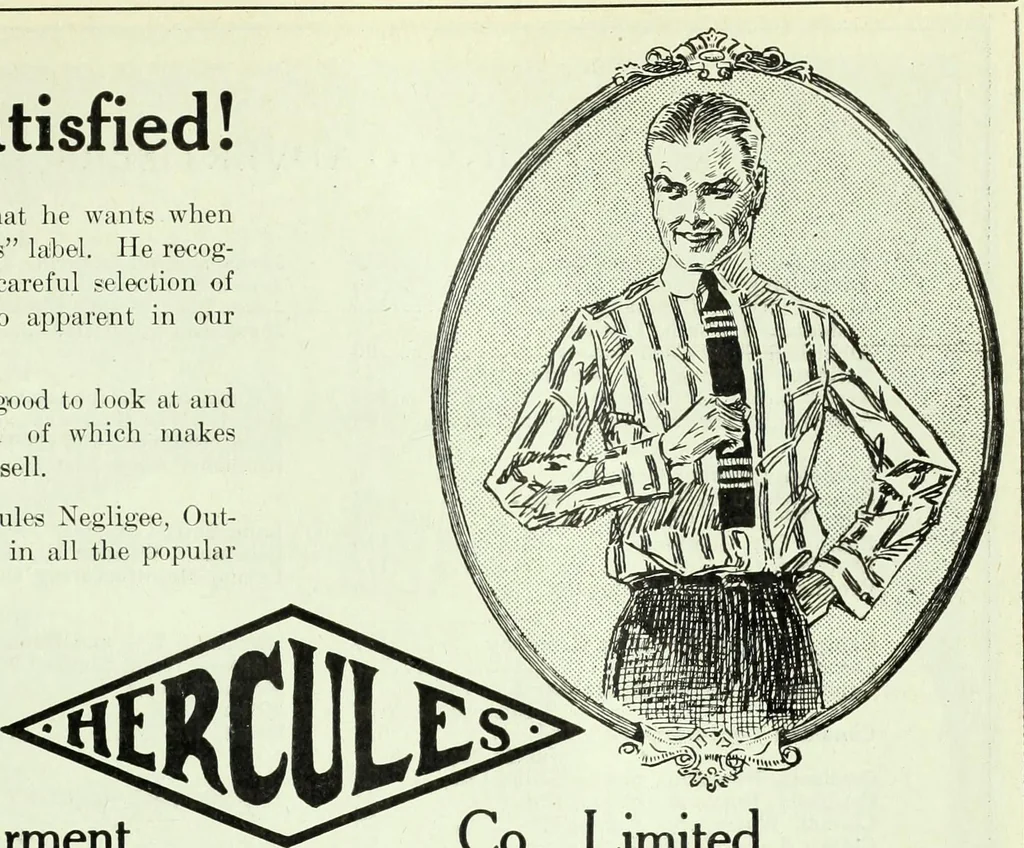 An illustration from Men's wear of Canada (January-December 1920), 1920, leaf 318