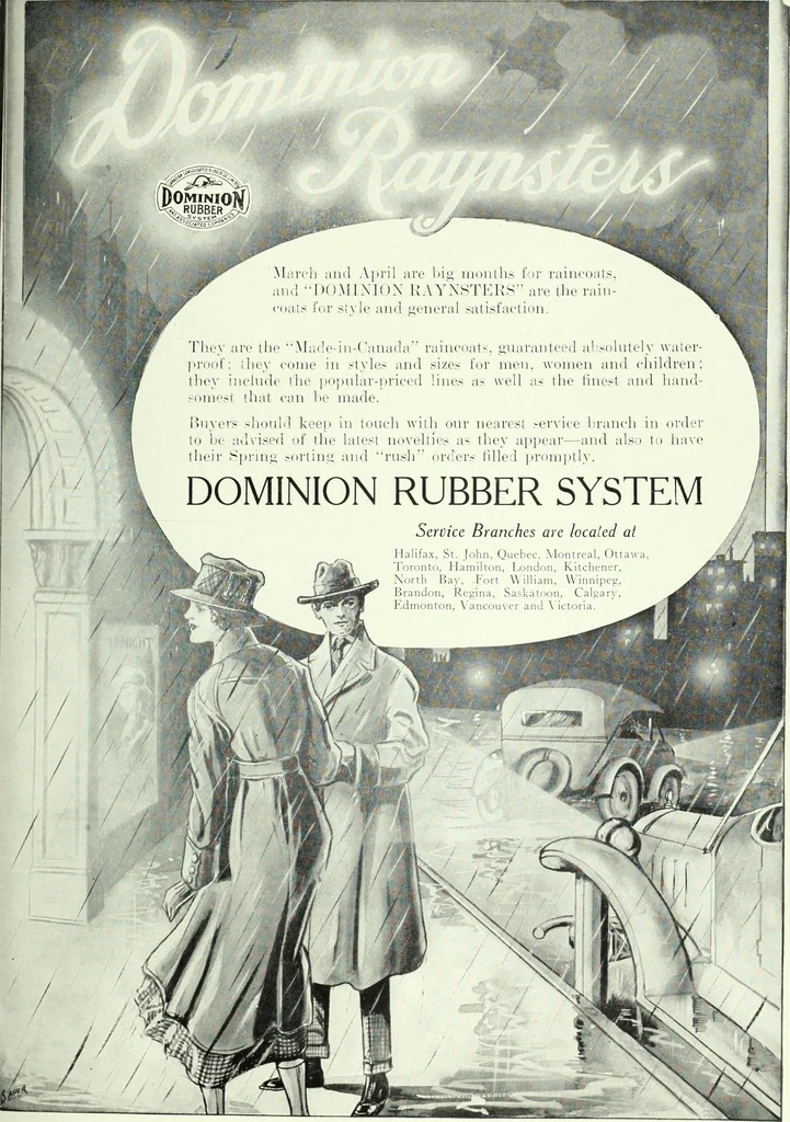 An illustration from Men's wear of Canada (January-December 1920), 1920, leaf 320
